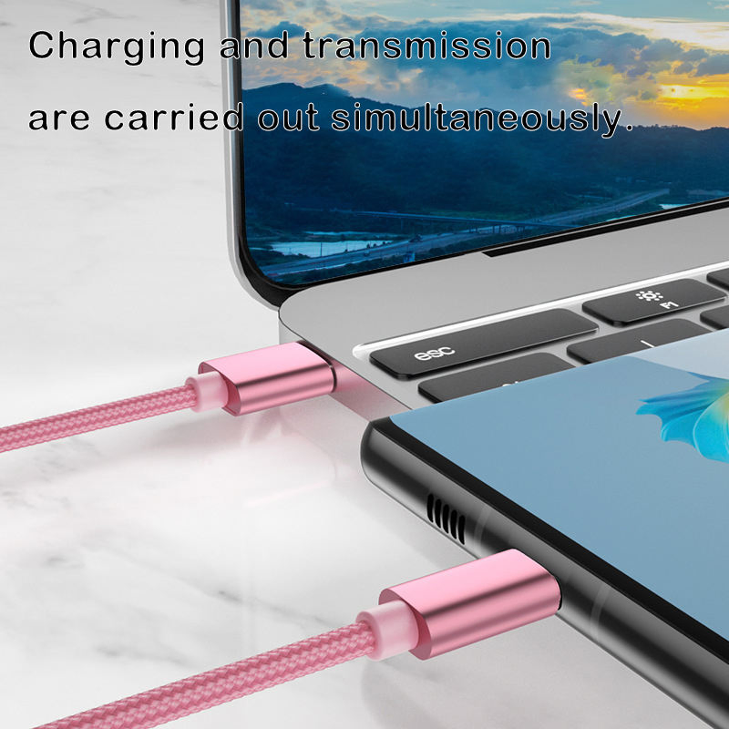 Кабель USB Type-C 1м для быстрой зарядки телефона