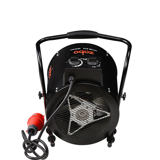 Hot Sale Zobo 5kw 220V Poultry Electric Fan Heater for Farm