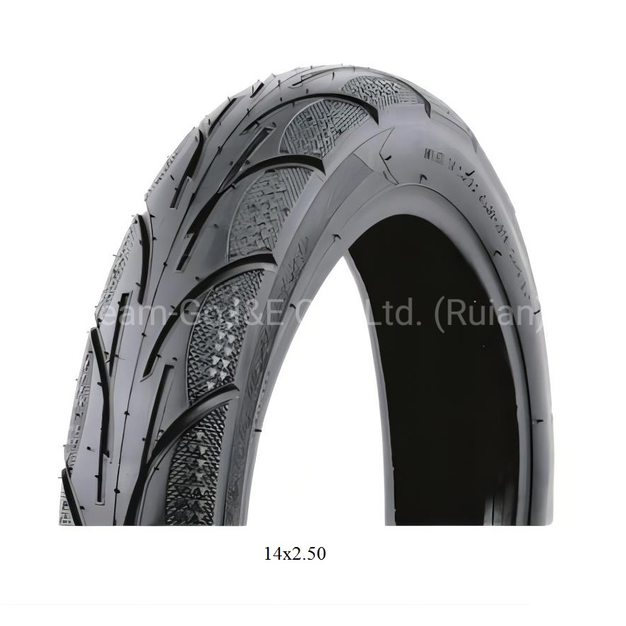 Шина для электровелосипеда 10x2.50, разные рисунки протектора