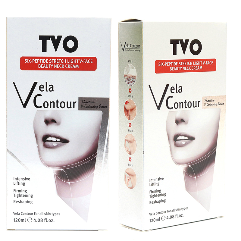 OEM Custom Advanced Formula Lifting and Anti-Wrinkle Neck Firming Cream V Face Massage Head
