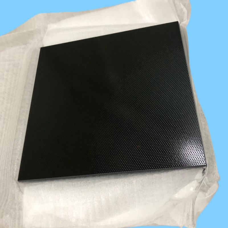 Customized Heat-Resistant Black Glass-Ceramic Cooktop Panel for Kitchen
