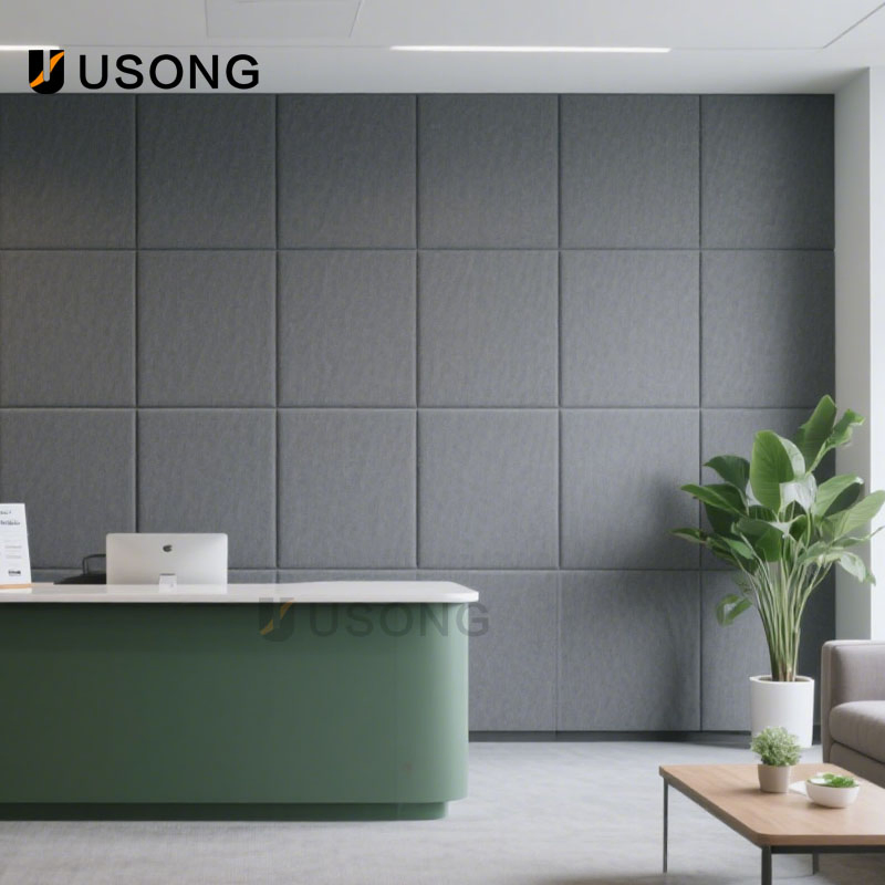 Polyester Fiber Material Soft Wall Panels for Bedroom Background Walls