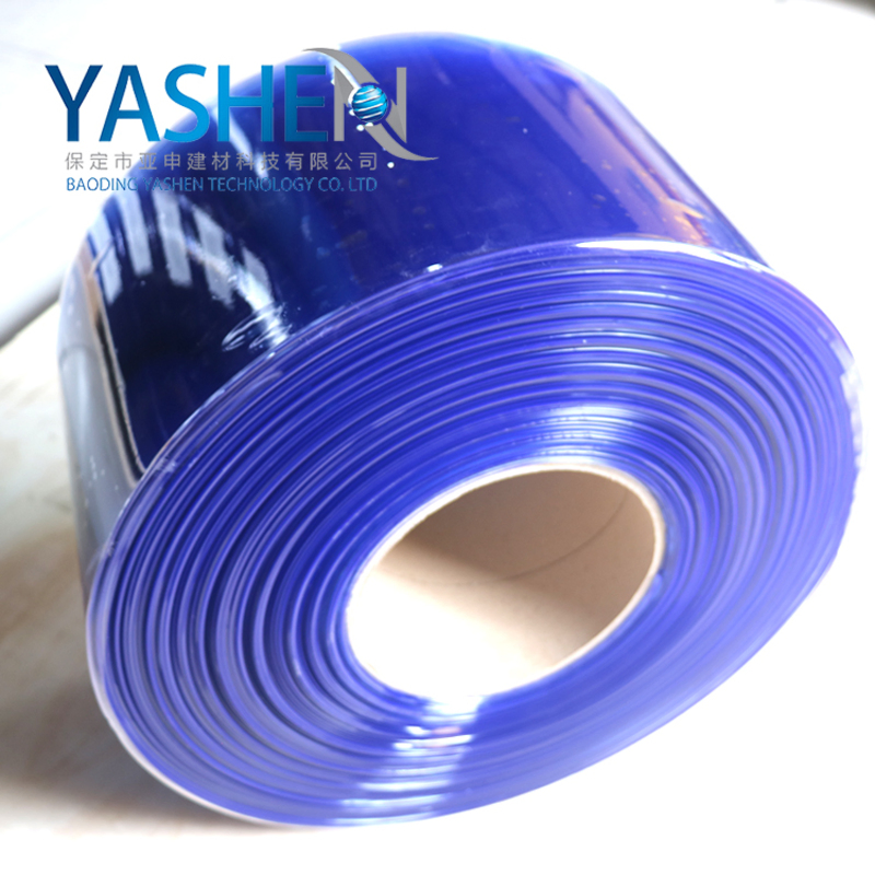 Multiple Extrusion Heat Sheeting Transparent Rain Protection PVC Flexible Strip Curtain