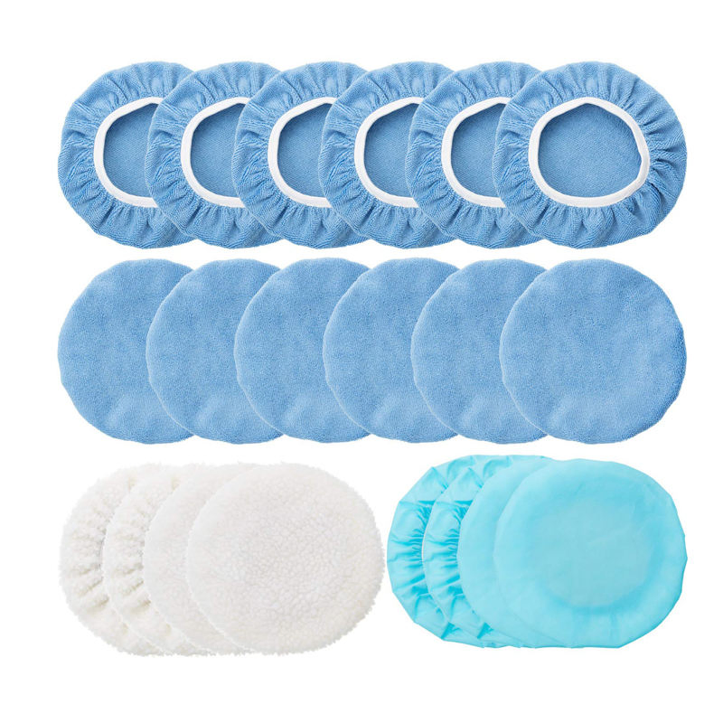 Custom Car Detailing Kit Car Buffer Polisher Pad Bonnet Microfiber Bonnet Polishing Bonnet Buffing Pad Cover