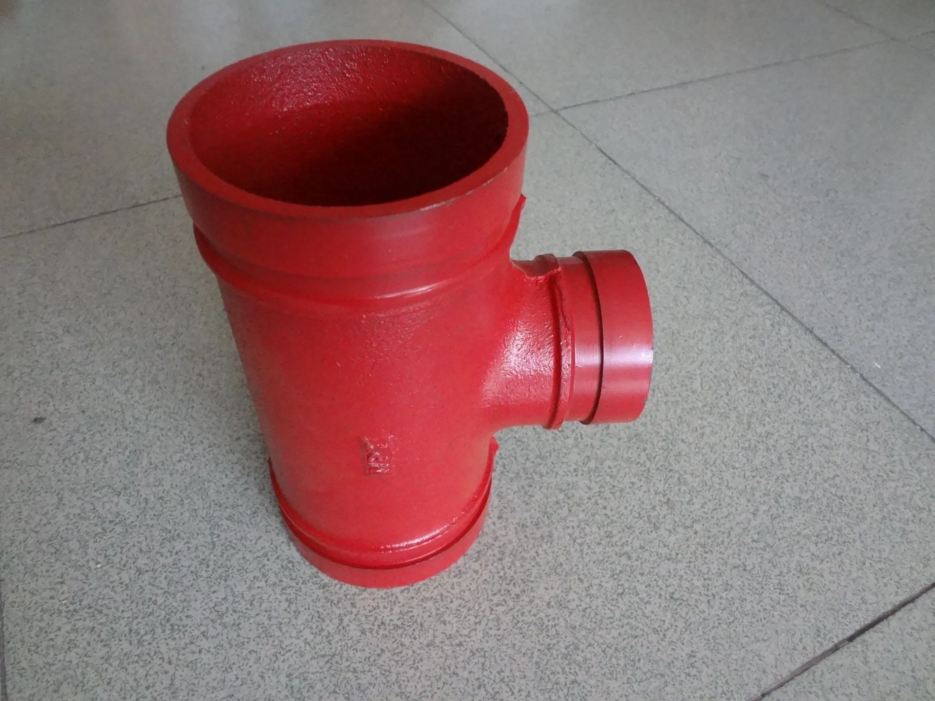 UL Listed & FM Approved Reducing Tee (grooved type)