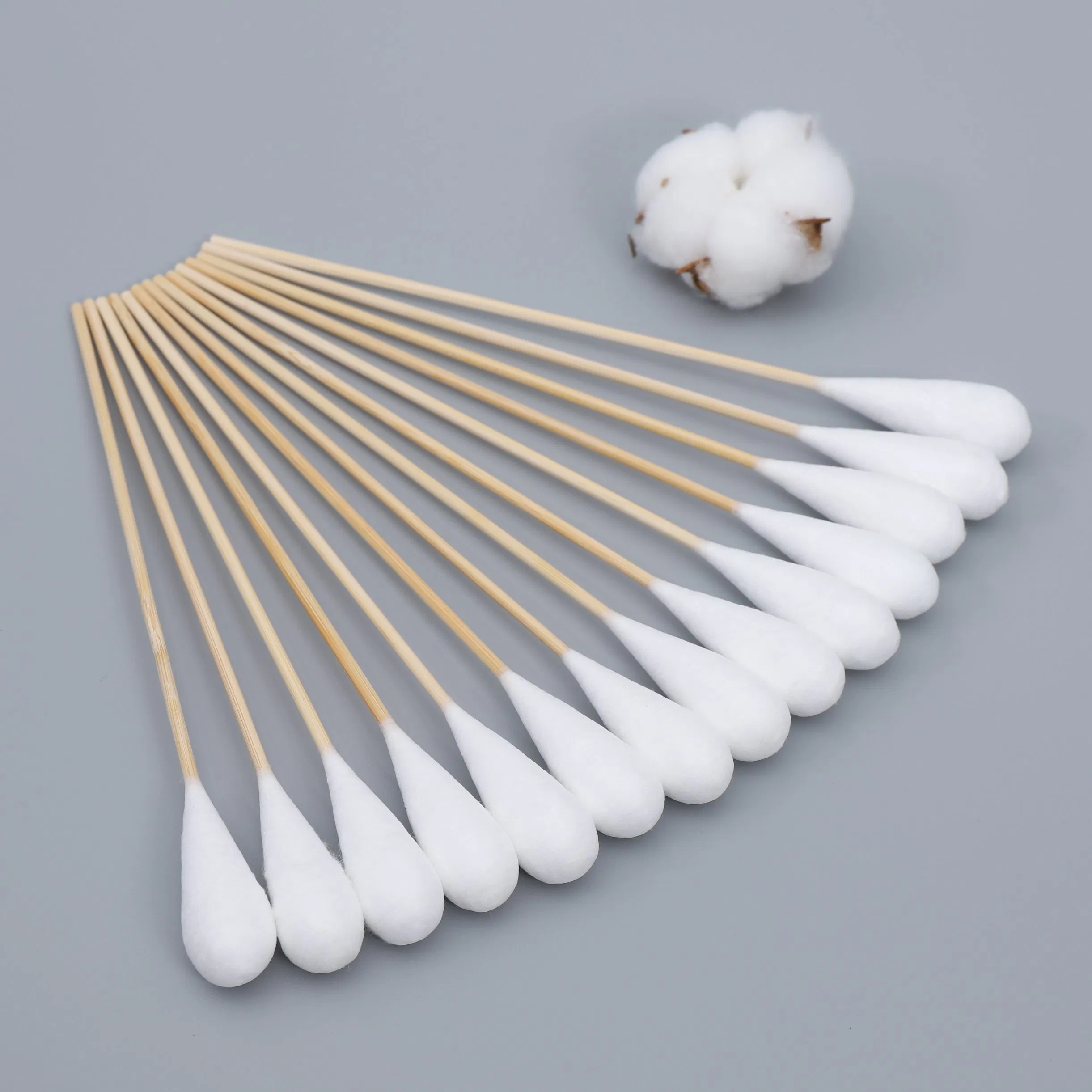 Buds 10000 PCS Cotton Tipped Applicators 3 Inch, Non-Sterile Natural Cotton