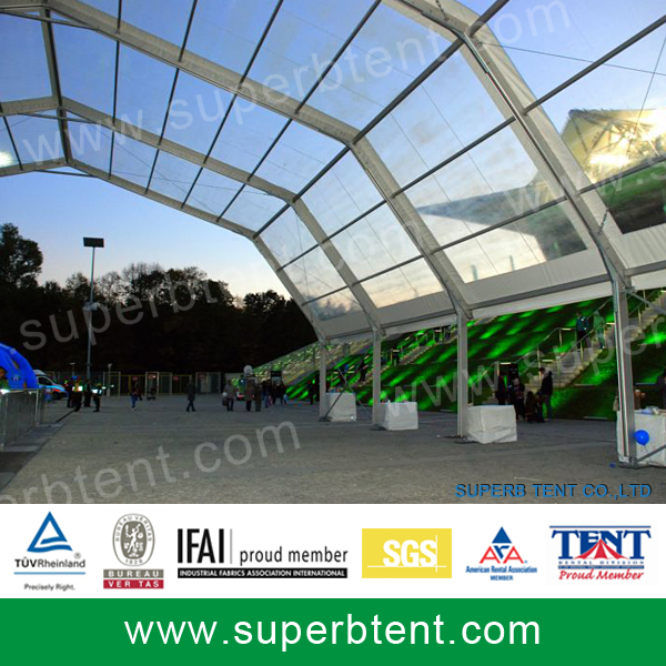 Industrial Polygon Tent for Warehouse or Factory Workshop