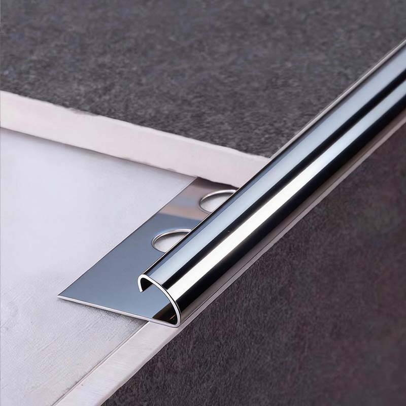 12*12 for Tile Edges Stainless Steel Round Arc Edge Strip Trim