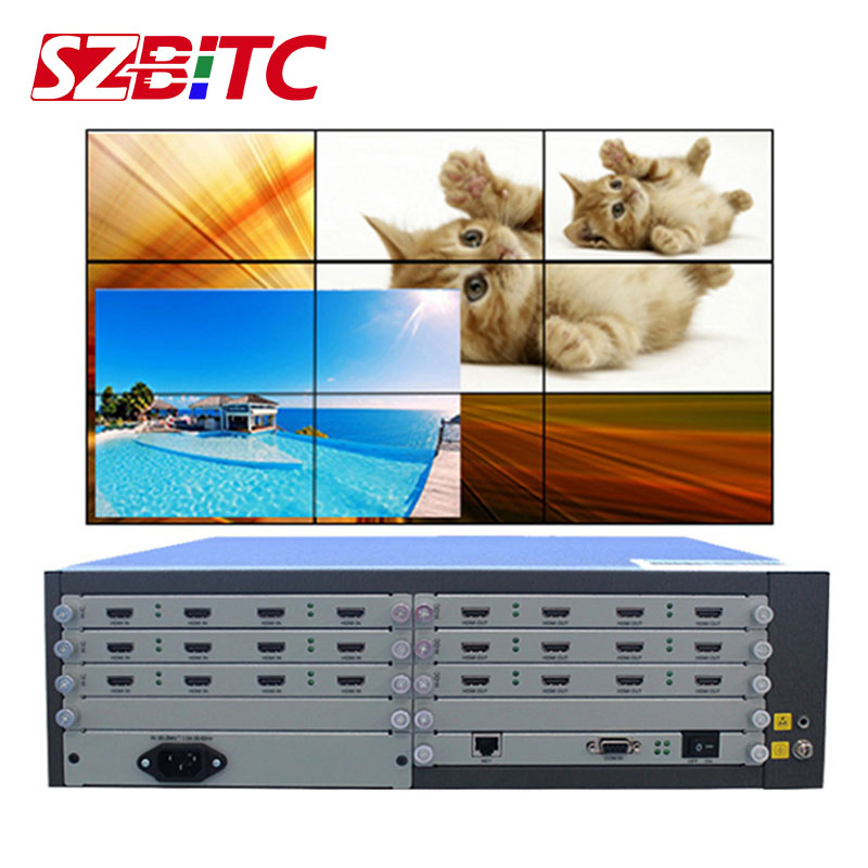 Контроллер видео-стены HDMI 12x12 SZBITC