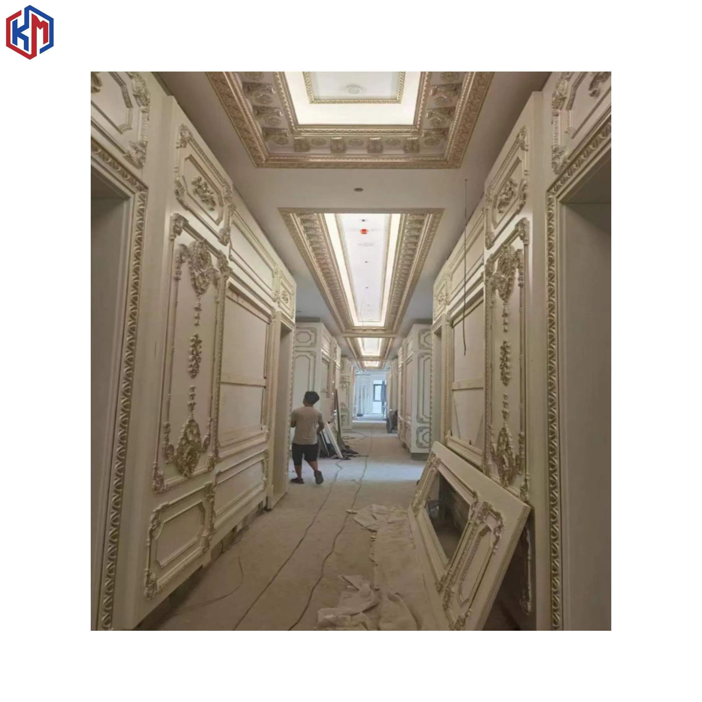 Interior Decoration Materials French Gypsum Ceiling Decoration Plaster Dome Ceiling