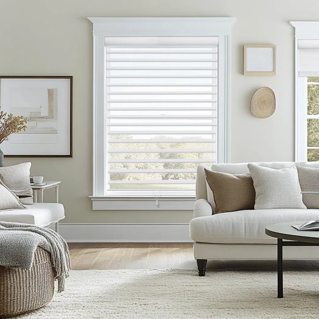 Sisheng Factory Outlet Shangrila Blinds with Electric Operation for Living Room