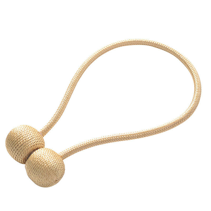 Bedroom Decoration Curtain Accessory Magnetic Tiebacks Colorful Curtain Tie Back