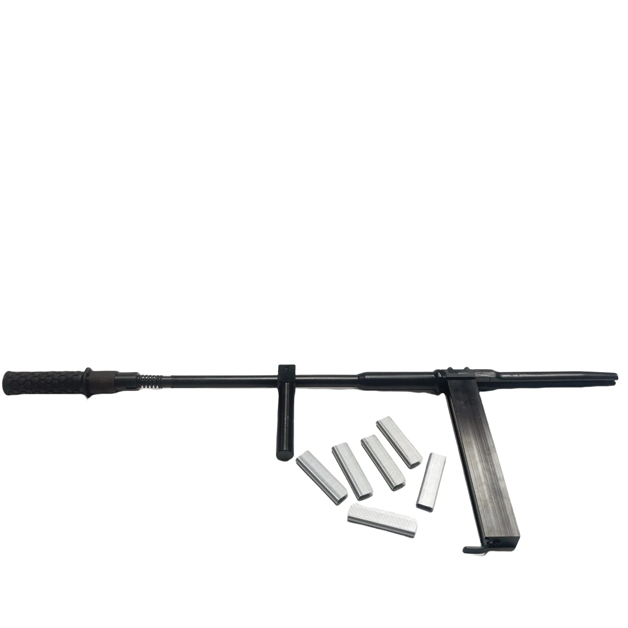 High-Durability Hand Tool Fixing Rebar Steel Frame Infrastructure Post Tension Manual Stapler