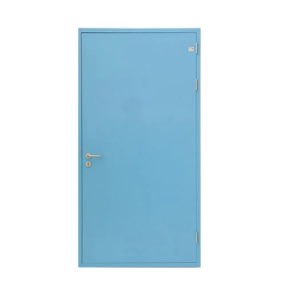 Factory Customized Pre-Hung Steel Fire Door 20-180 Minutes Fire Rate Emergency Exit Doors