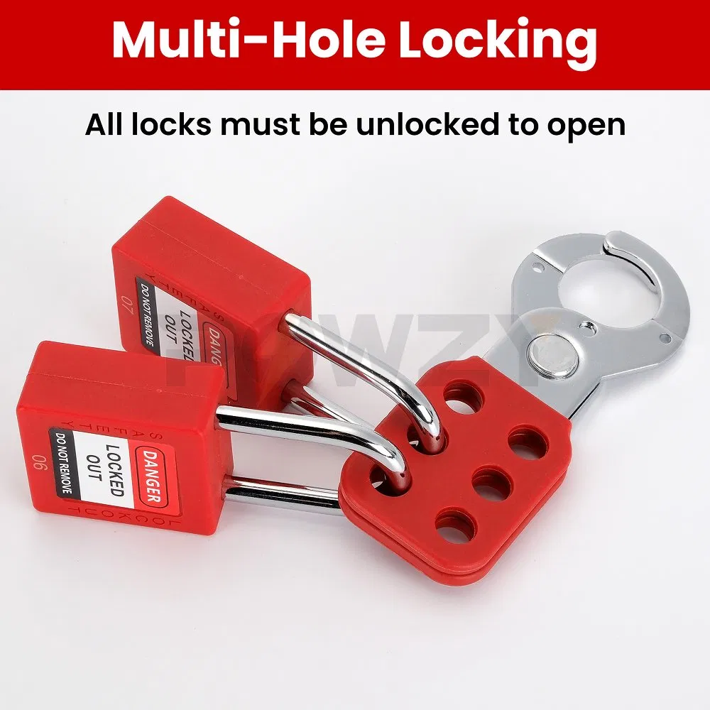 Heavy-Duty Electronic Lockout Tagout Hasp for Industrial Safety