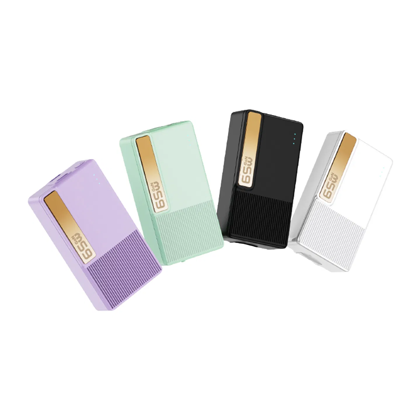 GaN Power Bank 65W с розеткой, 2000 мАч