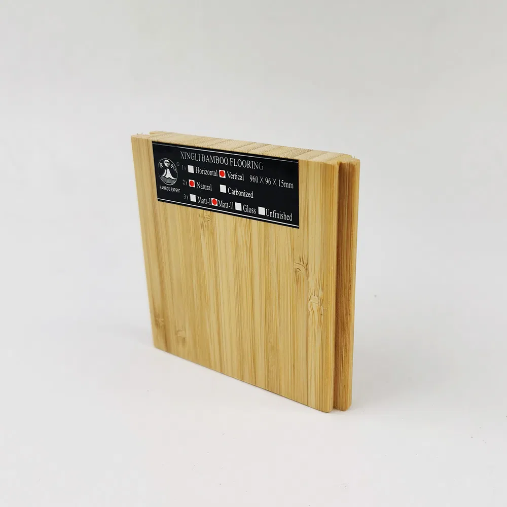 Паркет из бамбука Xing Li, шоколадный, 960x96x15 мм