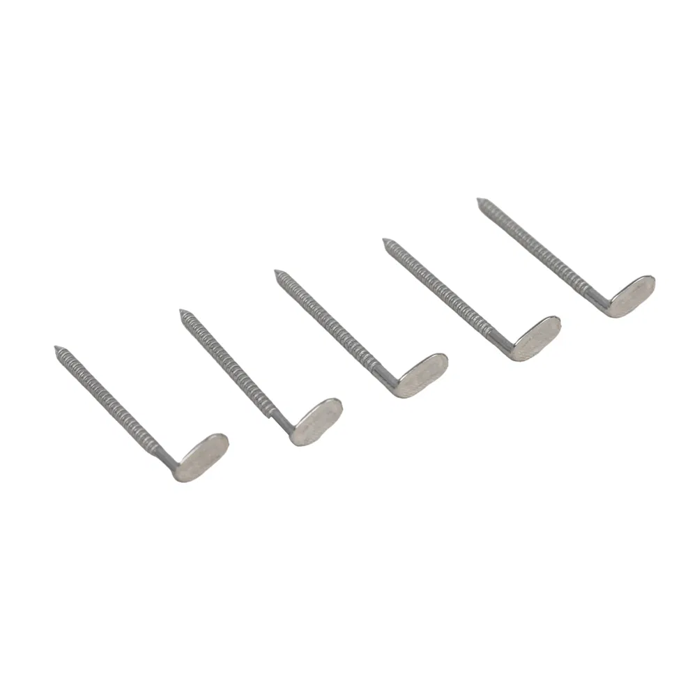 Stainless Steel Ring Shank Right Angle Camping Clinch Nails