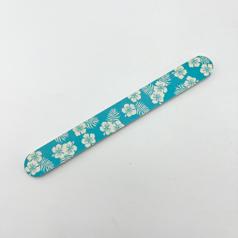 Beautiful Flower Design Manicure Nail Care Tool EVA Manicure Nail File for Girl