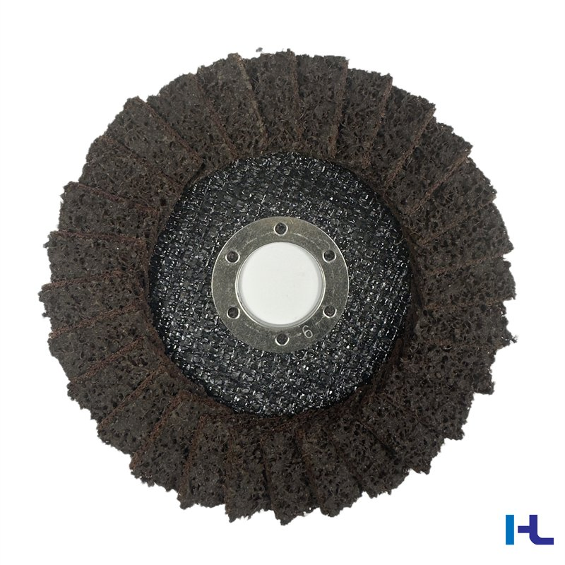 100*16, 115 125 180*22mm Non-Woven Flap Disc Sanding Disc as Abrasives Tooling for Polishing Metal Wood Stainless Steel