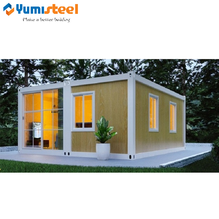 Blue Luxury Modern Modular Container House for Vacation/Hotel/Office/ Living Room