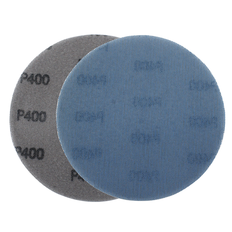 6-Inch Mesh Abrasive Dust Free Sanding Discs Hook & Loop Anti-Blocking Net Sandpaper for Auto Body, Wood, Drywall, Metal
