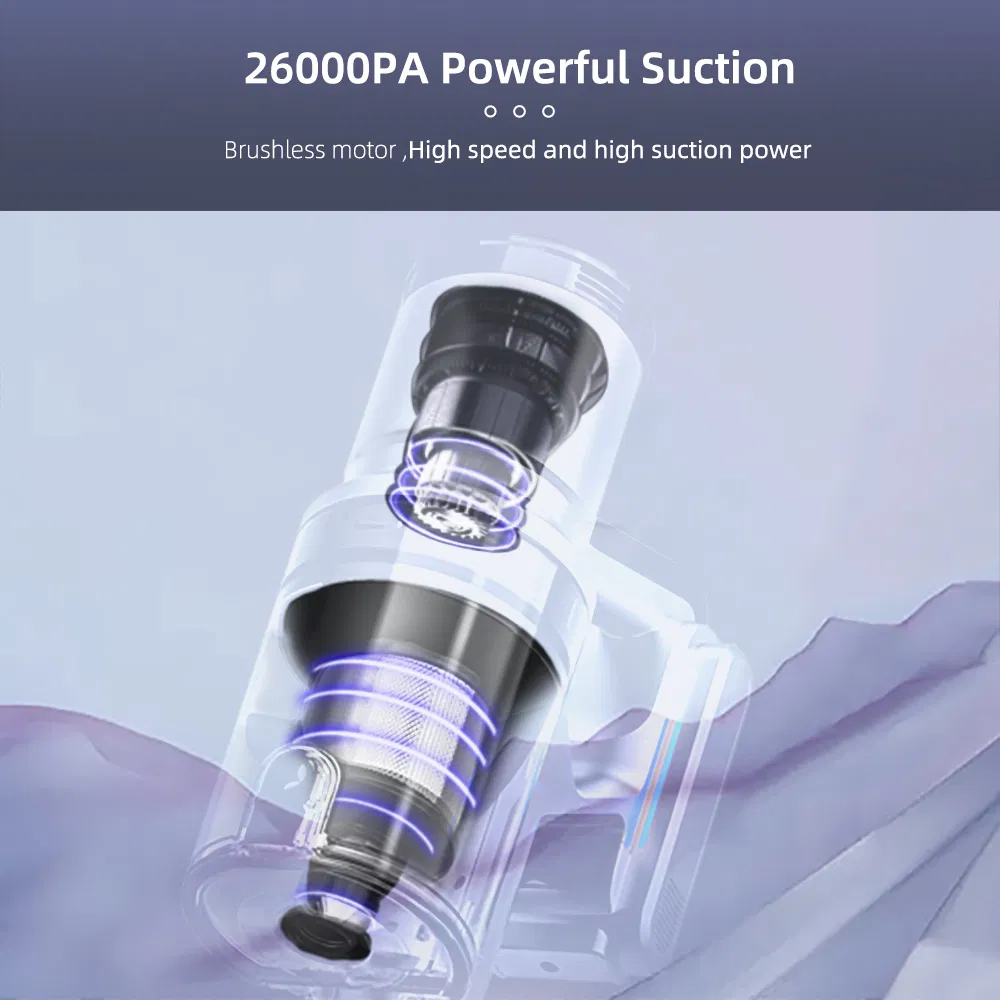 Handheld Cordless Upright Carpet Cleaning Dust Catcher Vacuum Cleaner for Floor Care