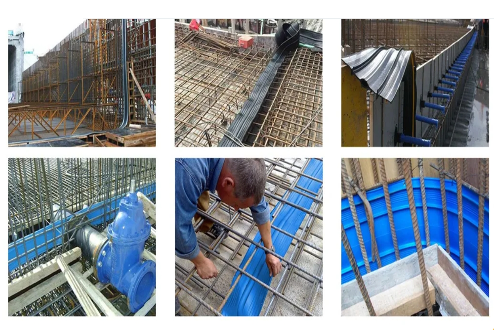 Industrial PVC Water Stop Belt for Effective Concrete Joint Sealing