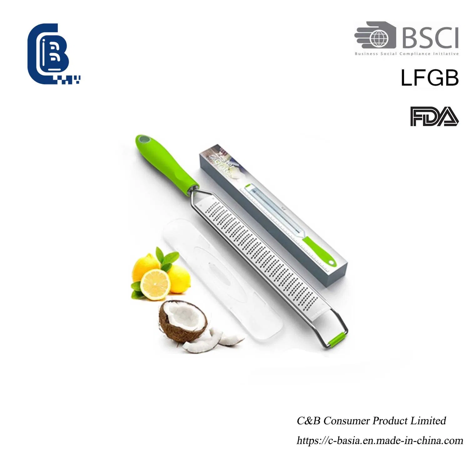 Hot Sale Multi-Purpose Grater - Citrus Zester for Cheese, Spices & Fruits/Vegetables