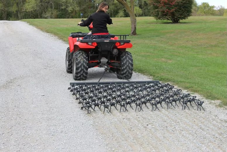 Heavy Duty Chain Link Drag Harrow for Efficient Soil Preparation