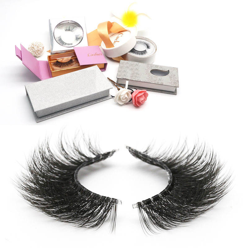 Mink False Eyelash Vendor Customized Boxes Real 25 mm 3D Mink Eyelash