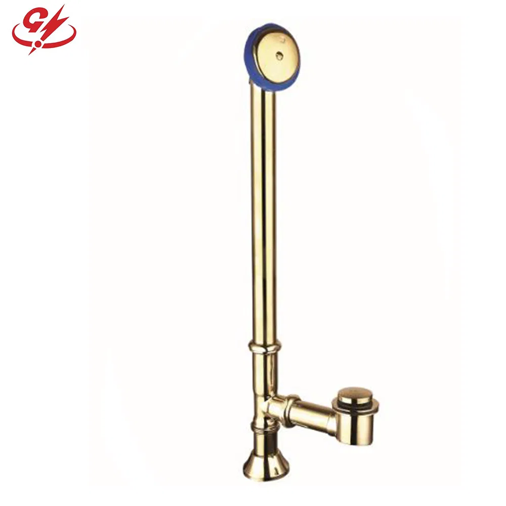 Customization Overflow Pop up Metal Bathtub Drain Waste Brass Bath Tub Drain