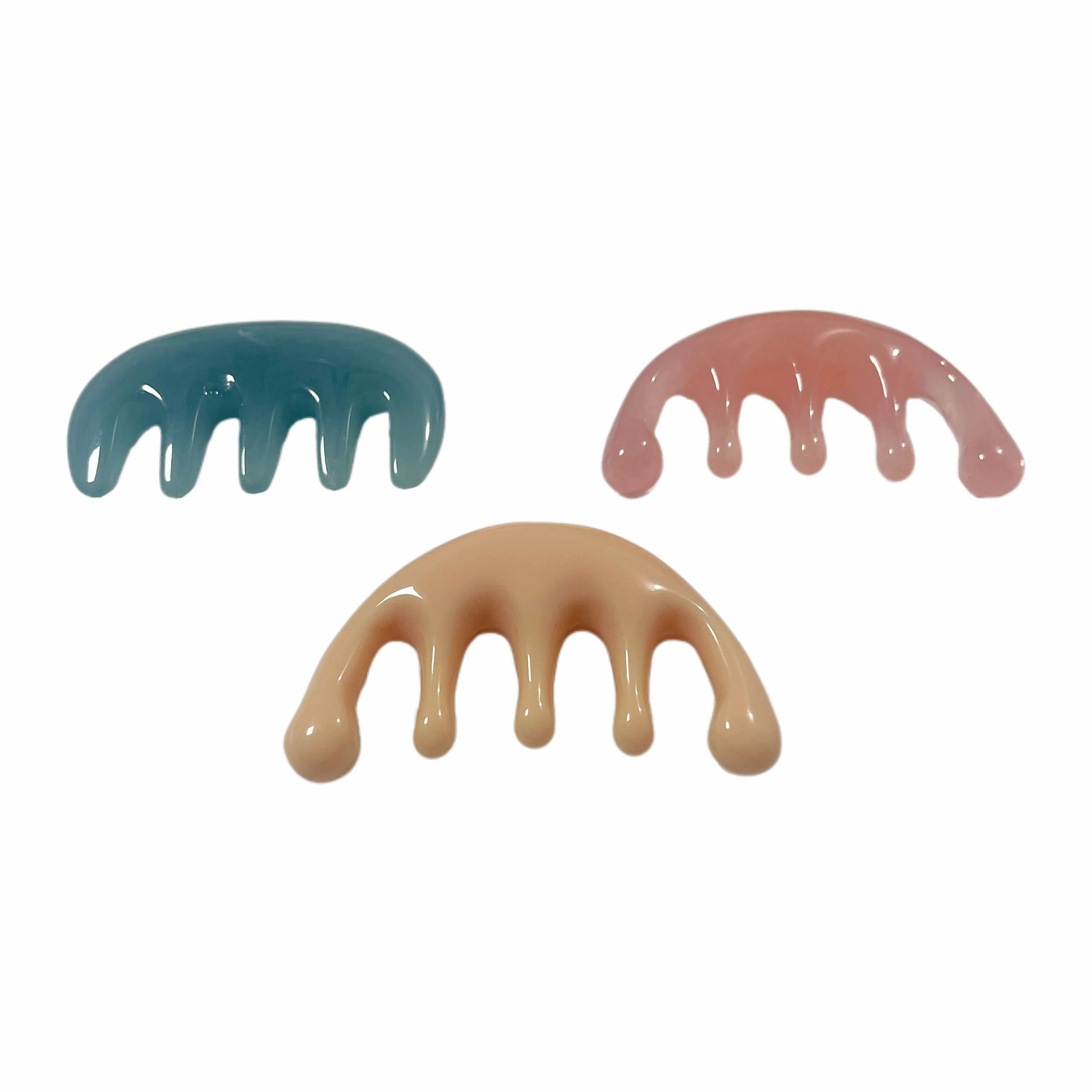 Wholesale Handheld Resin Head Care Body Massager for Women Gua Sha
