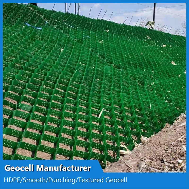 China Geocell Manufacturer HDPE/PP/PCA/Smooth/Punching/Perforated Textured/Honeycomb/Geoweb/Gravel Grid/Gravel Stabilizer Geocell Wholesale