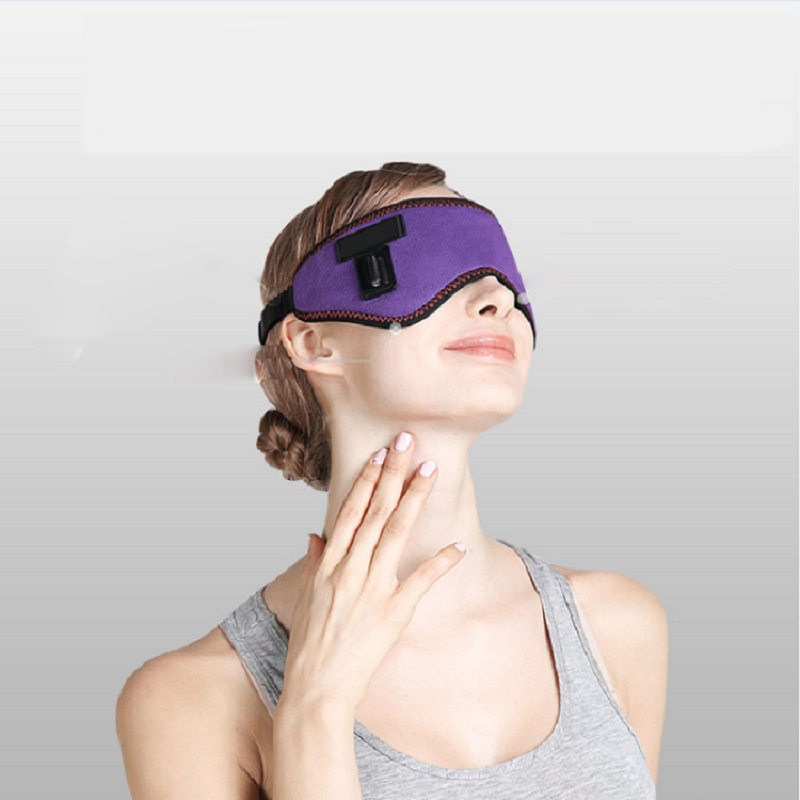 DC 5V Electric Heated Eye Mask Three-Speed Temperature Control Far Infrared Portable Heating Pad for Eyes