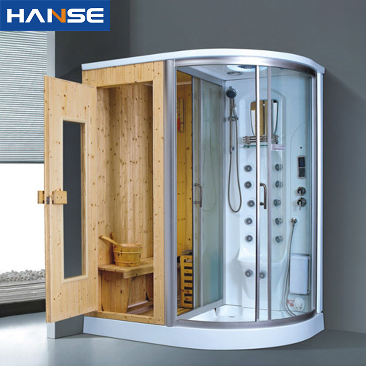 Mini Shower with Sauna Steam Low Price Bathroom Steam Sauna Room Combined Shower