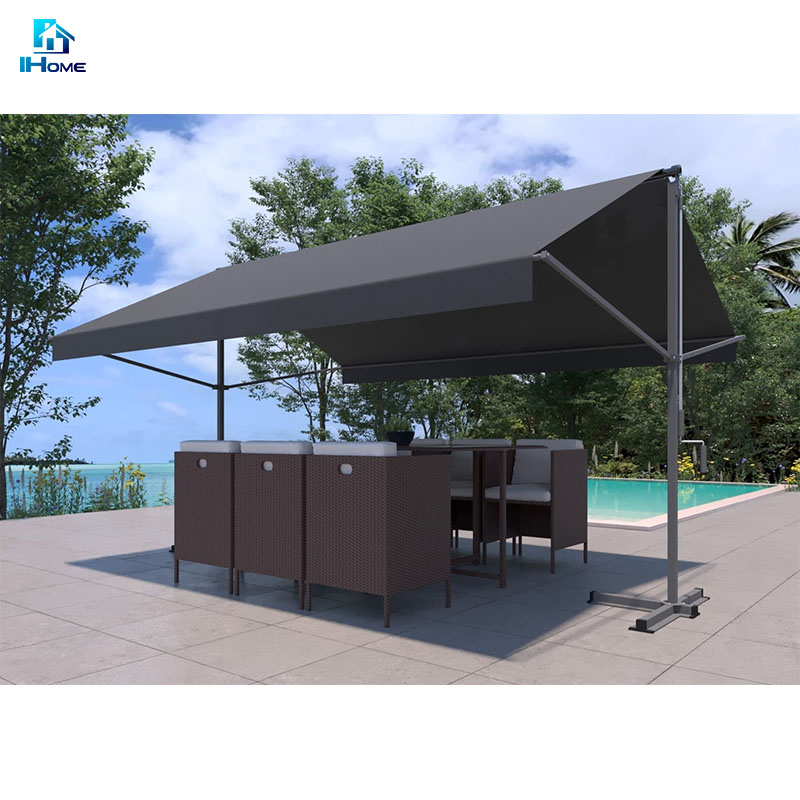 Residential Waterproof Outdoor Garden Awning Canopy with PVC Fabric