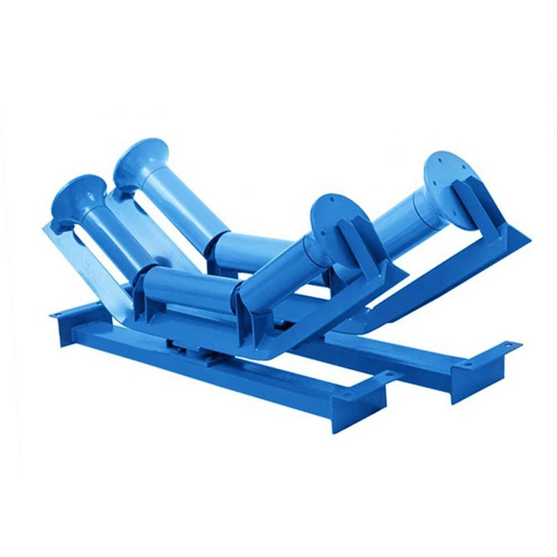 China Supplier System Idler Parts for Belt Rubber Conveyor Roller