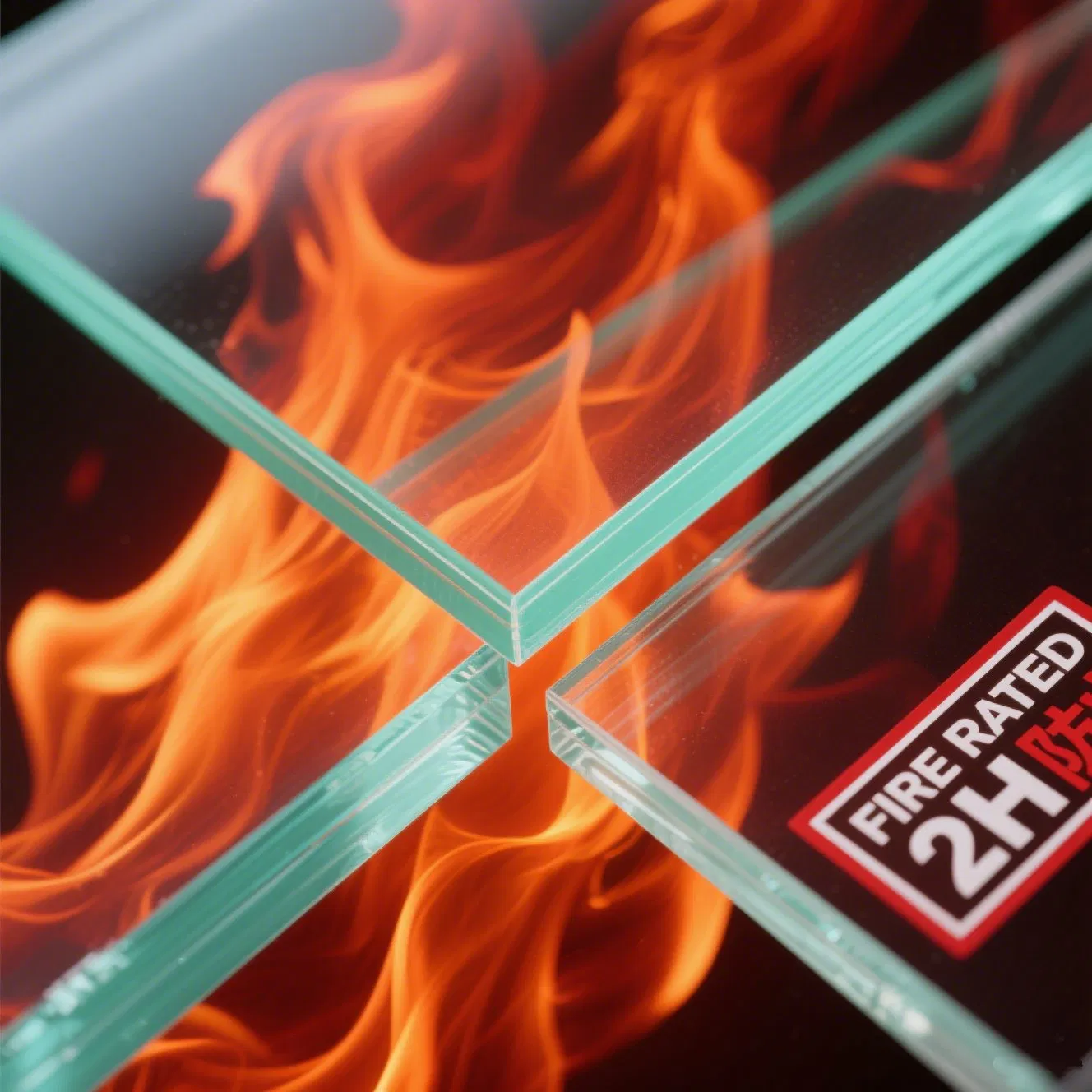 Fireguard Industrial Building Glass Tempered for Energy Efficiency