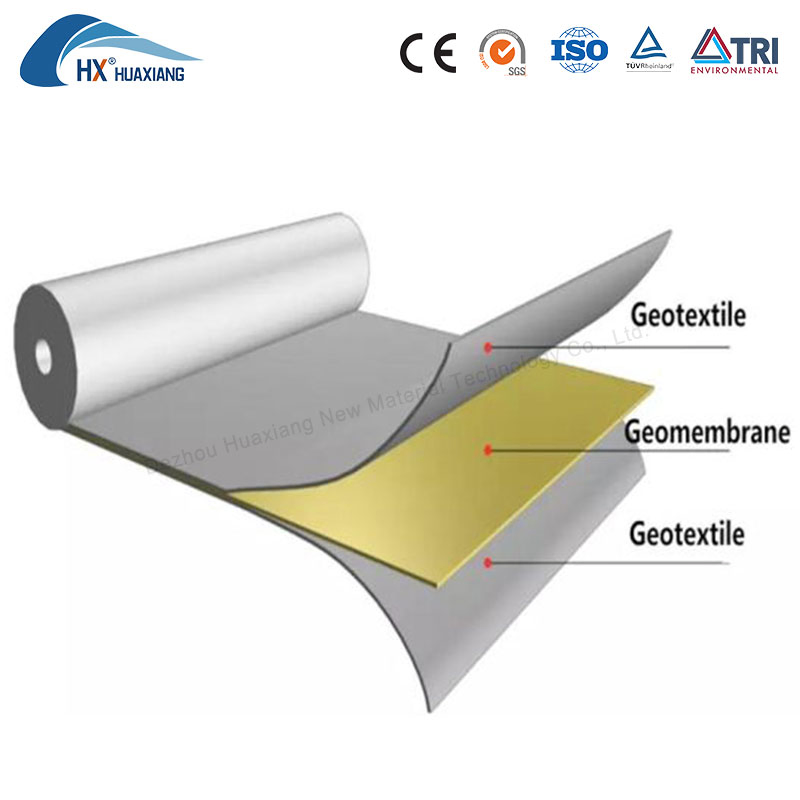 High Quality Composite Geomembrane with Non Woven Geotextile