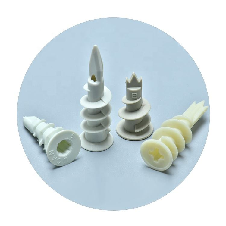Professional Factory Direct Sale Plastic Wall Expansion Tube Nylon Plastic Anchor Bolt Screw