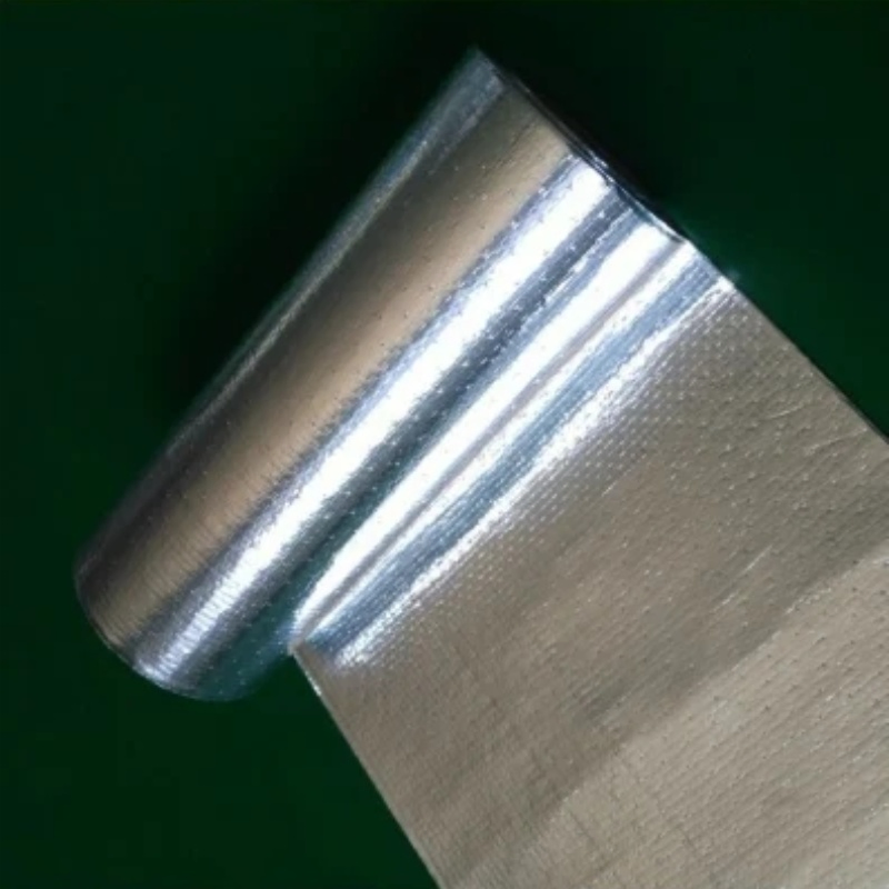 Double Sided Aluminium Foil Laminated Woven Fabric for Heat Insulation Materials