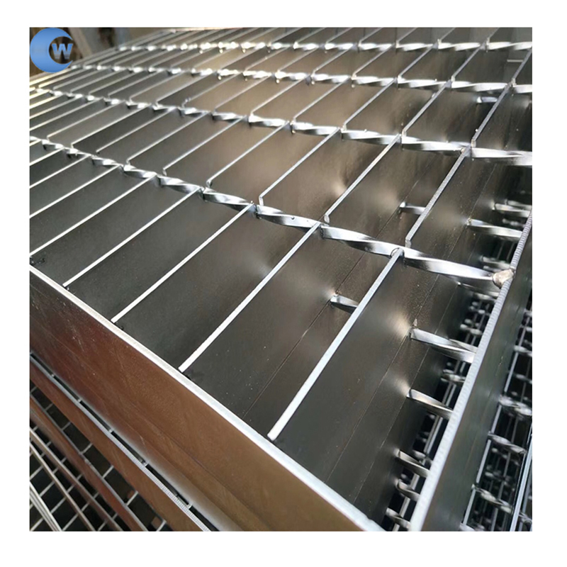 Customized Building Material Hot Dipped Galvanized Steel Grating Metal Grating