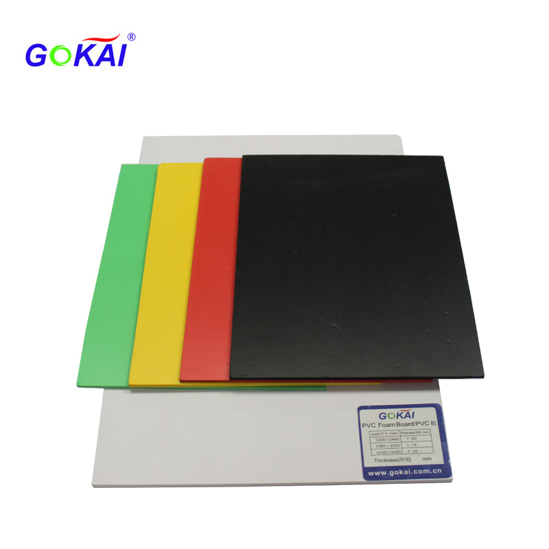 Quality PVC Colored Foam Board Celuka Boards for Wall/Decoration/Furniture 1220*2440mm