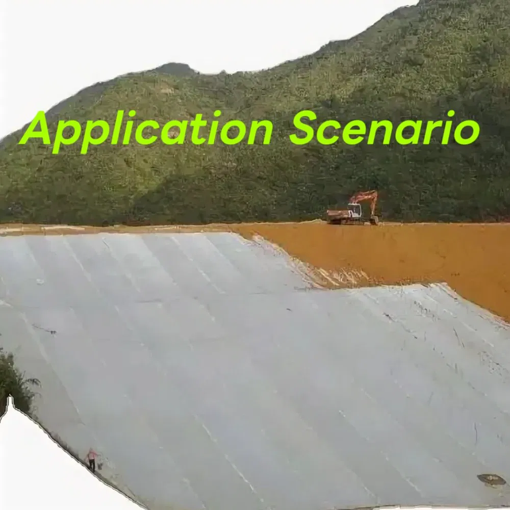 3D Composite Drainage Net for Landfill Drainage Layers and Roof Gardens