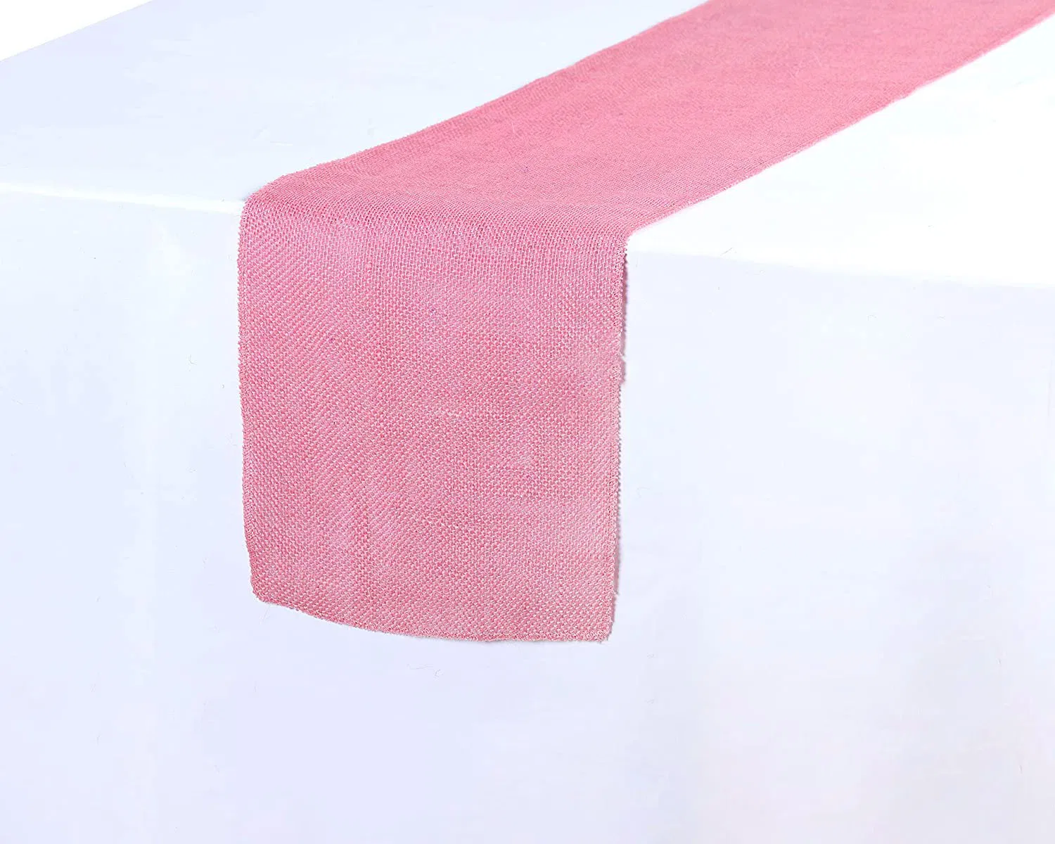 Coloured Woven Natural Fiber Burlap Table Runner