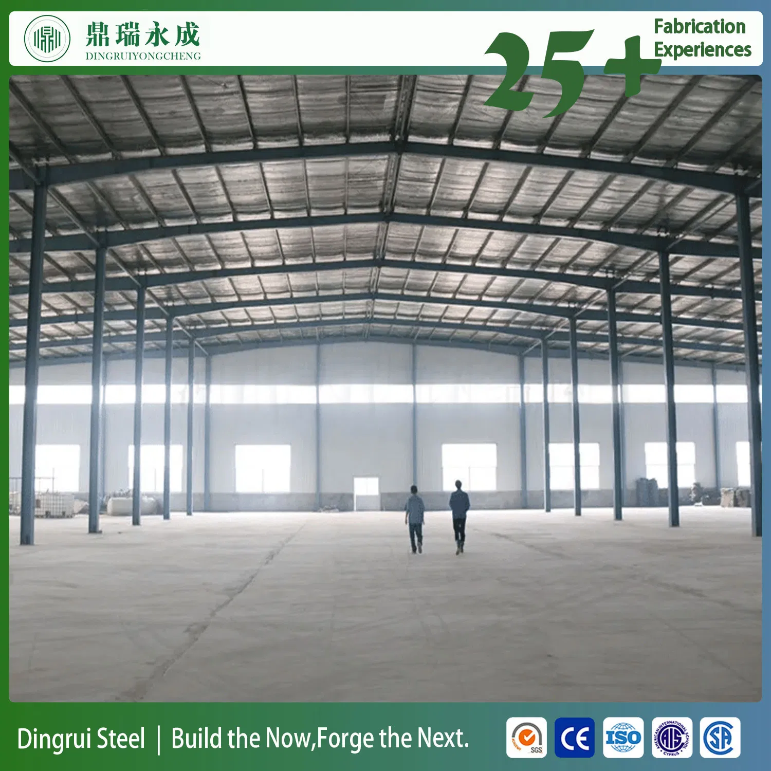 Low Cost Prefabricated House Steel Frame Galvanized Building Material Workshop Warehouse