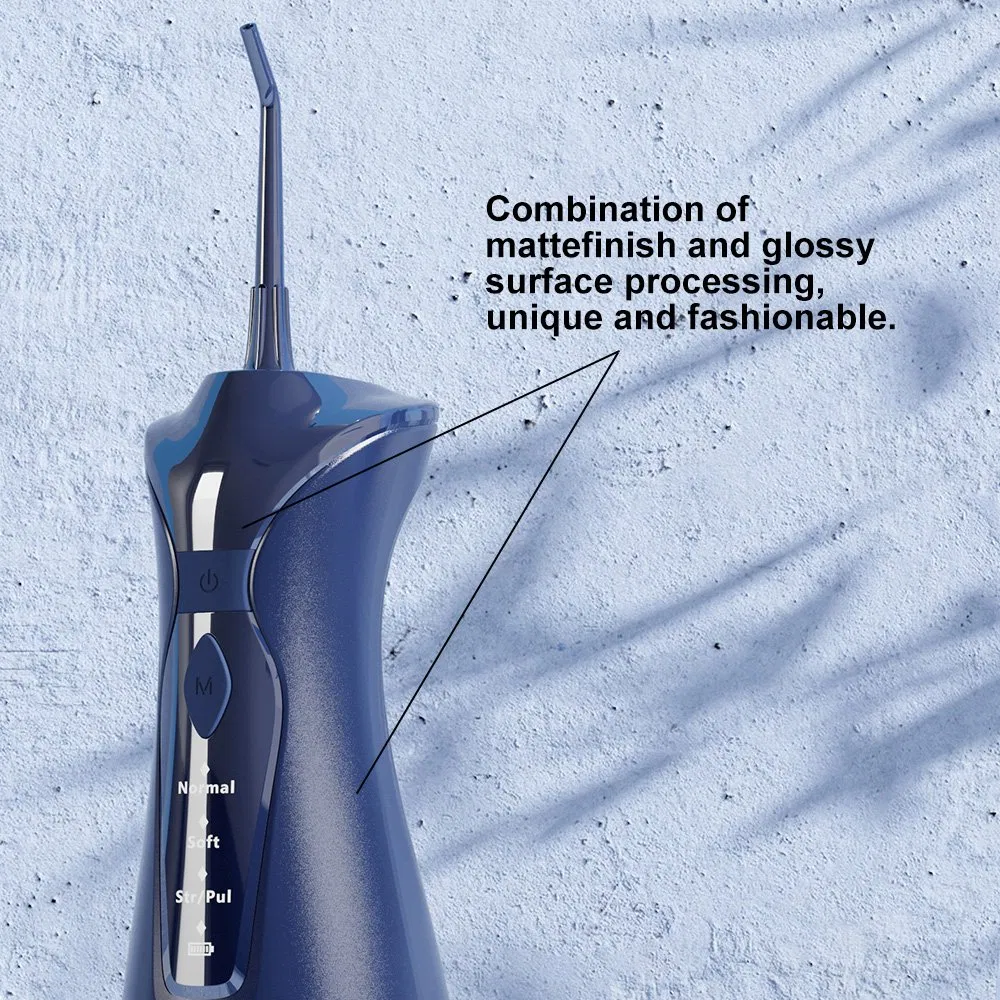 300ml Ipx7 Travel Portable Gum Cleaner Pick Dental Floss Irrigator Oral Portable Water Flosser Teeth Cleaning