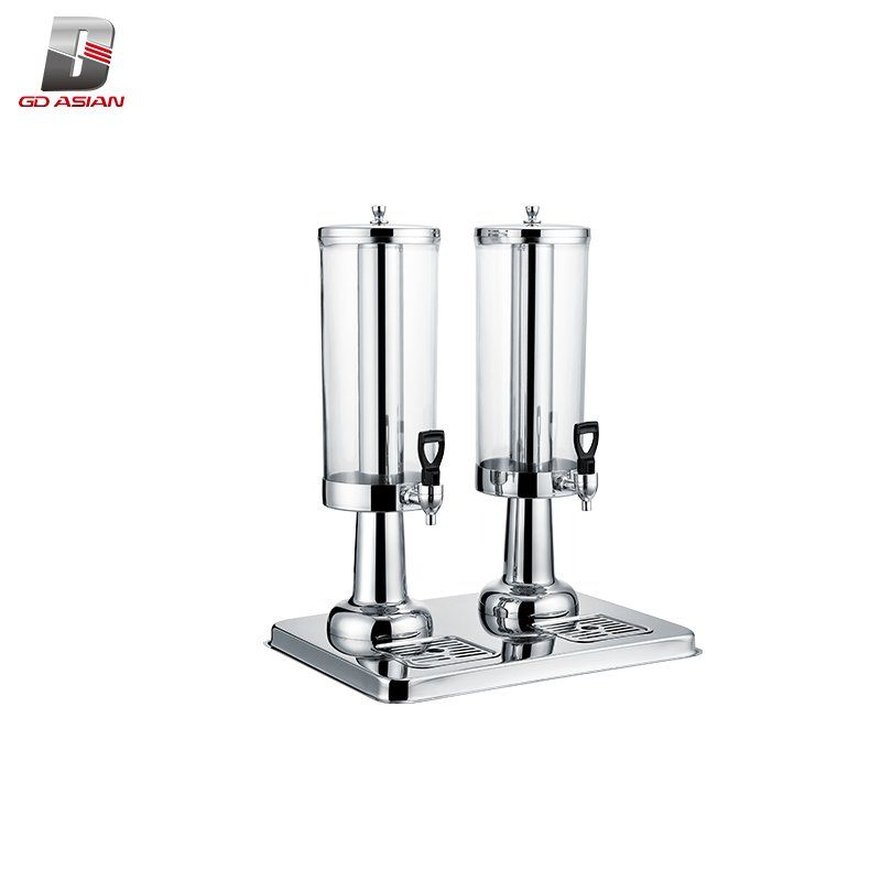 Commercial 3 Liter Double Juice Dispenser
