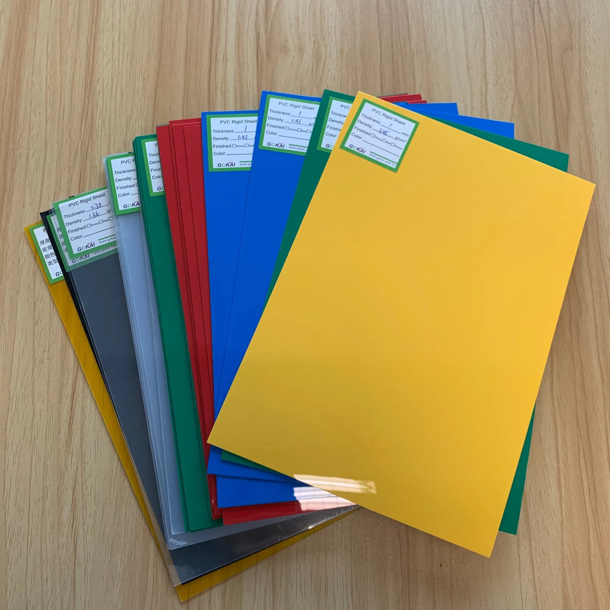 Plastic Sheet PVC Rigid Film 0.5mm Thick Sheet